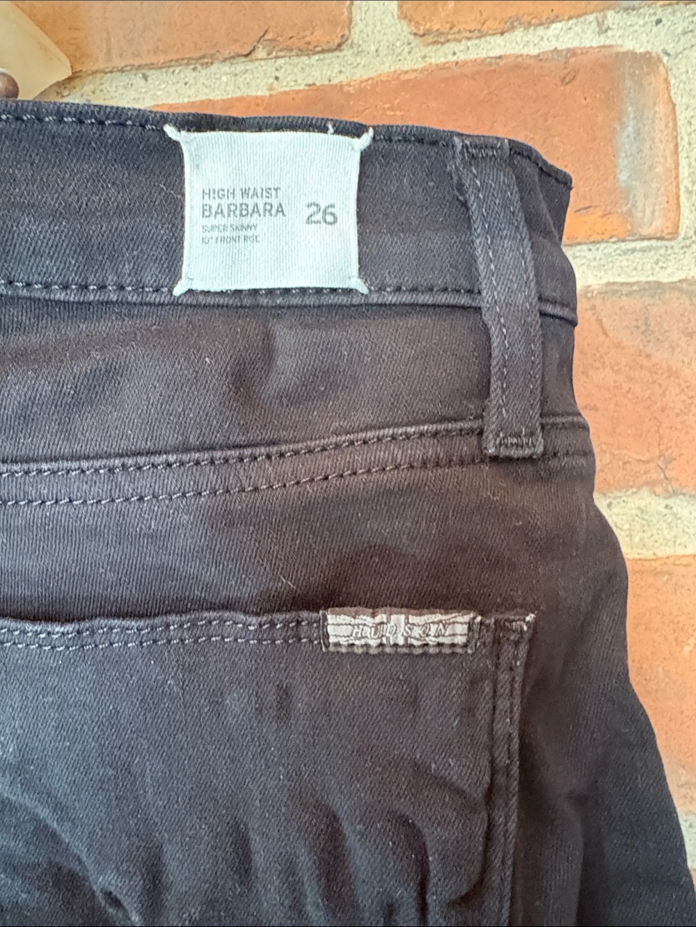 Hudson High Waist Barbara Skinny 26